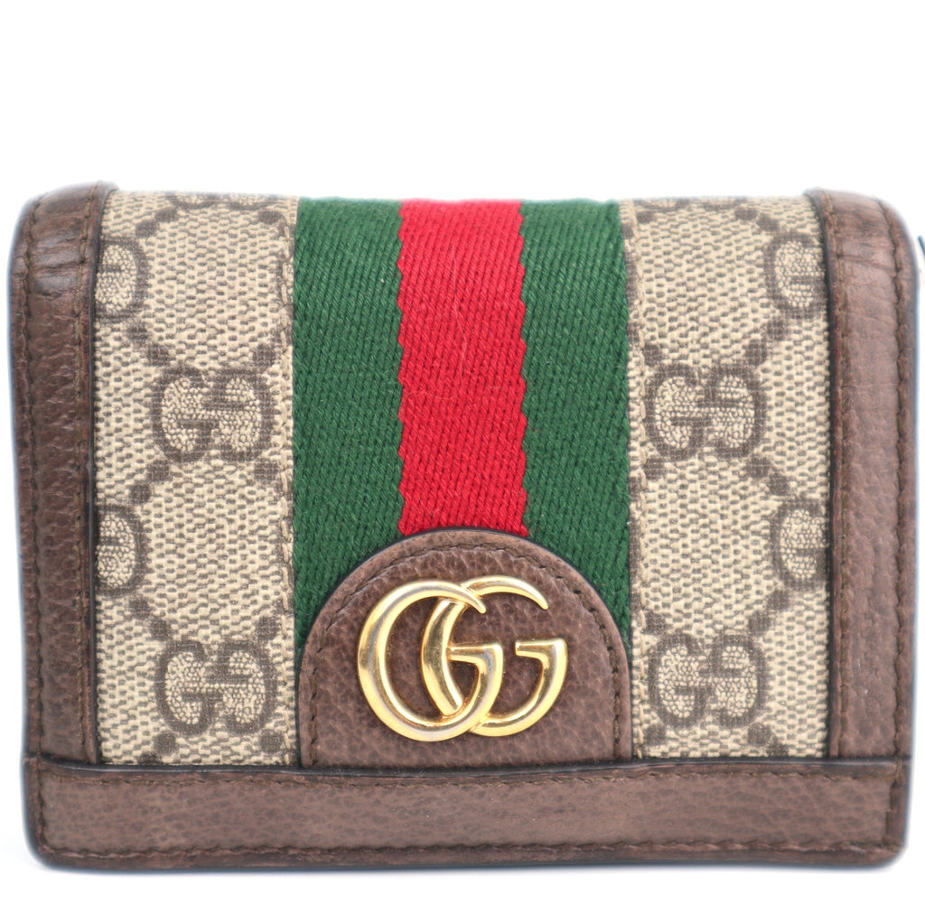 C2587 Gucci Wallet Ophidia GG Supreme small Wallet | Pre-Owned Very Good Coated canvas GG Supreme