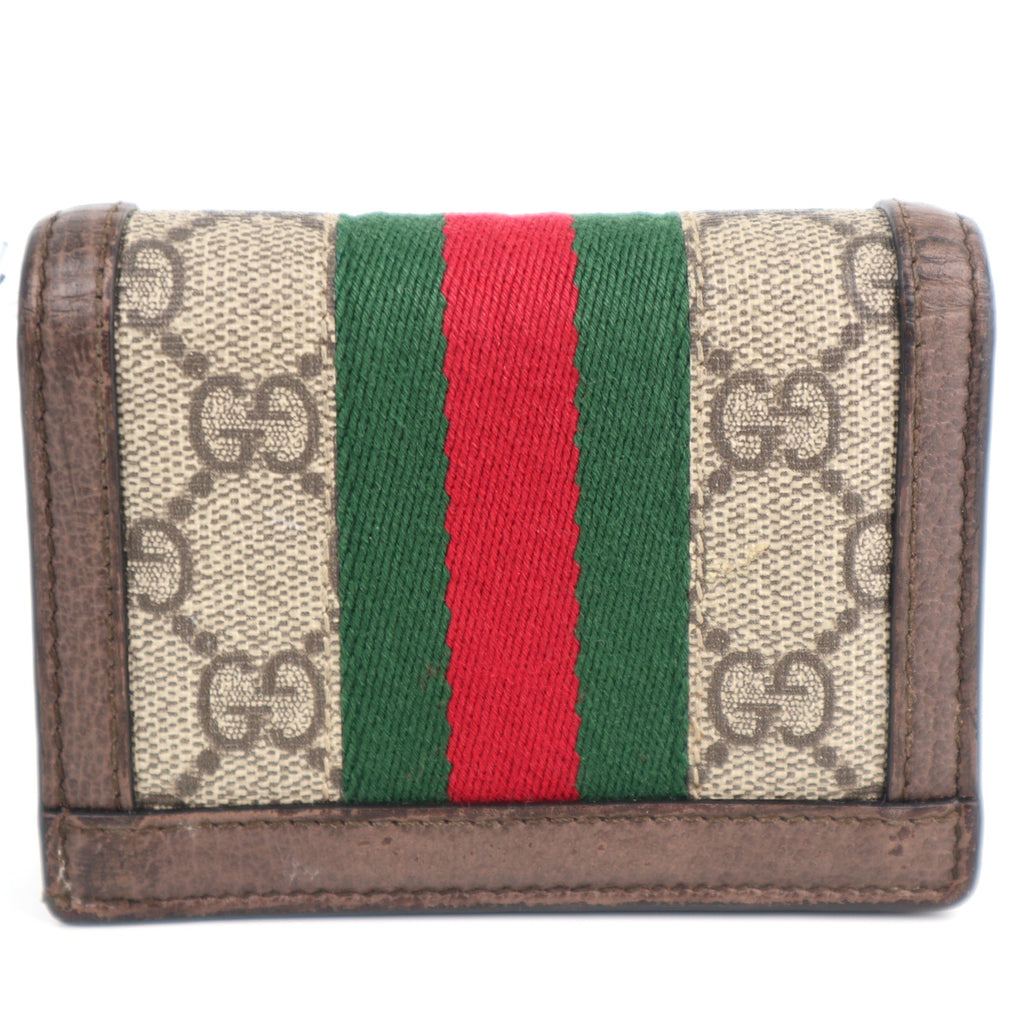 C2587 Gucci Wallet Ophidia GG Supreme small Wallet | Pre-Owned Very Good Coated canvas GG Supreme