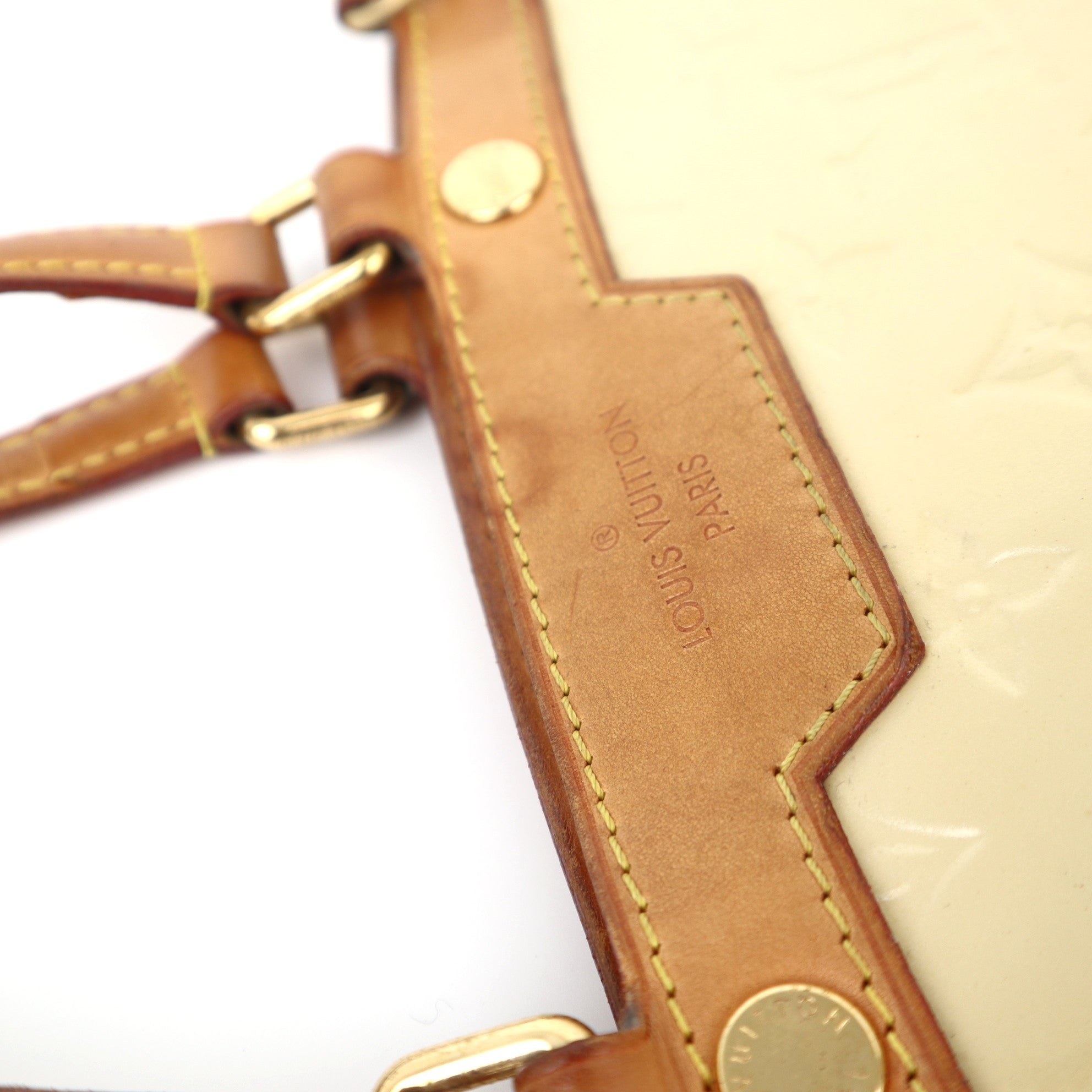 C1130 Louis Vuitton Vernis Leather Brea MM Bag - Pre Owned