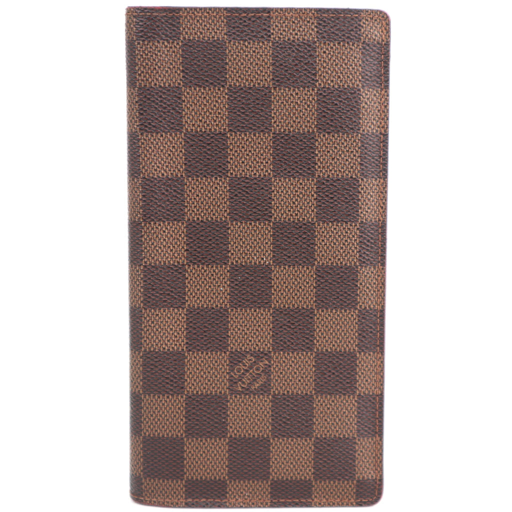 C2589 Louis Vuitton Wallet Monogram Brazza Wallet | Pre-Owned Very Good Brown Coated canvas Monogram