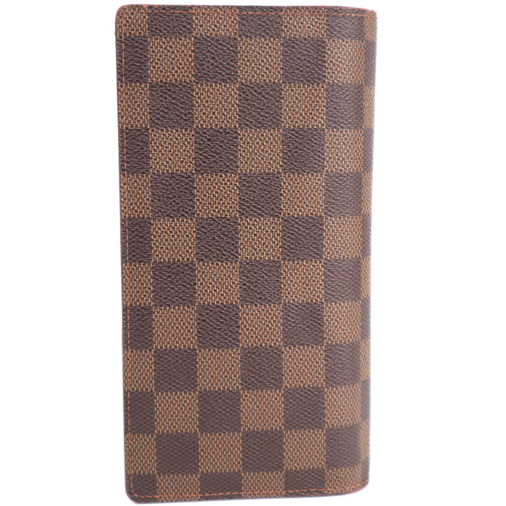 C2589 Louis Vuitton Wallet Monogram Brazza Wallet | Pre-Owned Very Good Brown Coated canvas Monogram