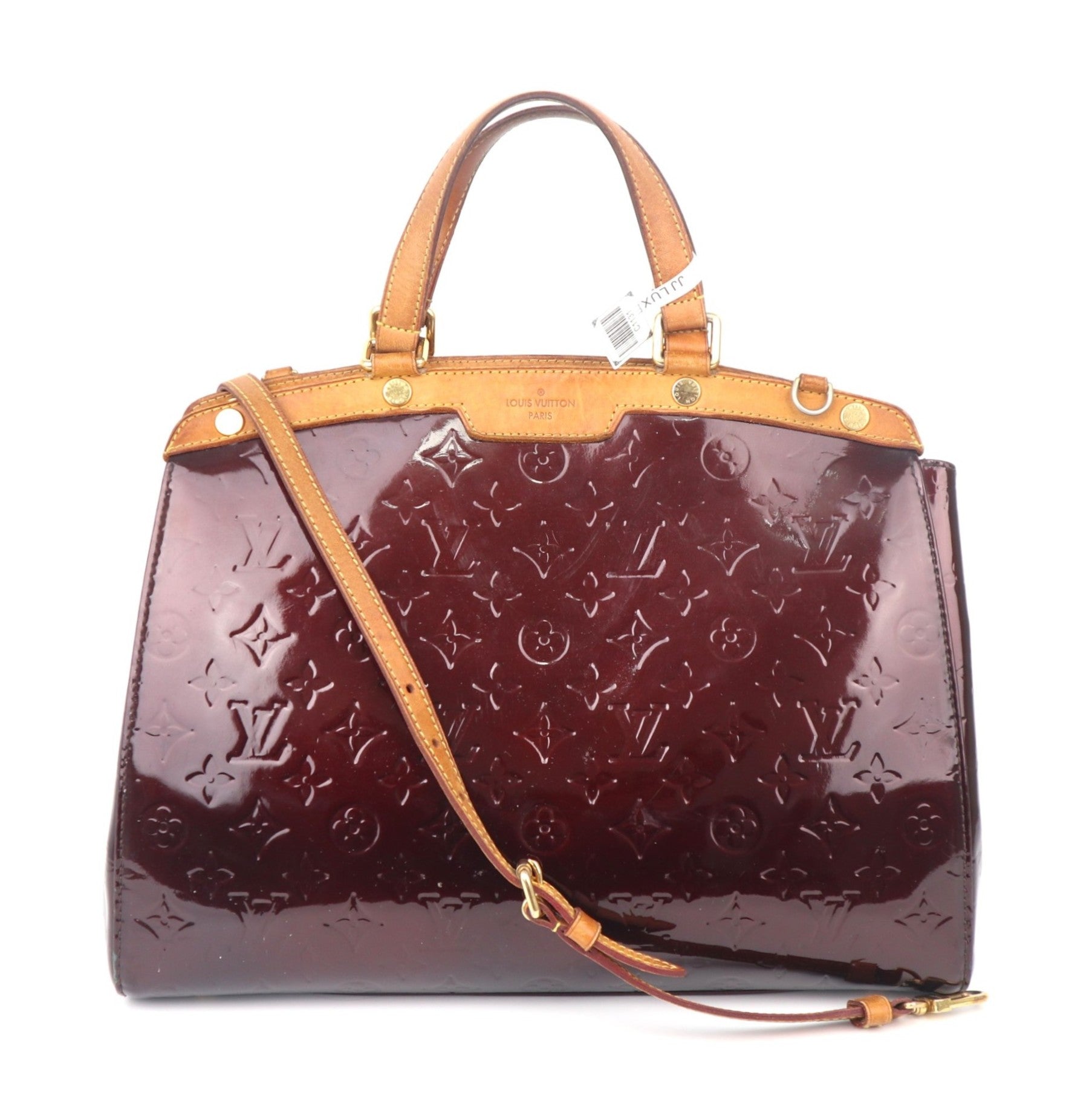 C1131 Louis Vuitton Monogram Vernis Brea GM Bag-Pre Owned