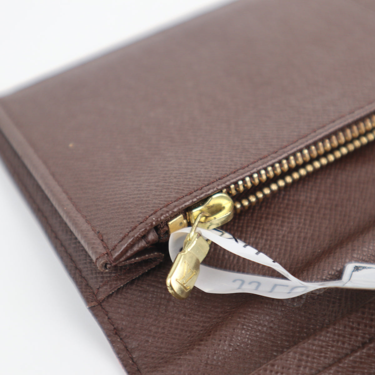 C2589 Louis Vuitton Wallet Monogram Brazza Wallet | Pre-Owned Very Good Brown Coated canvas Monogram