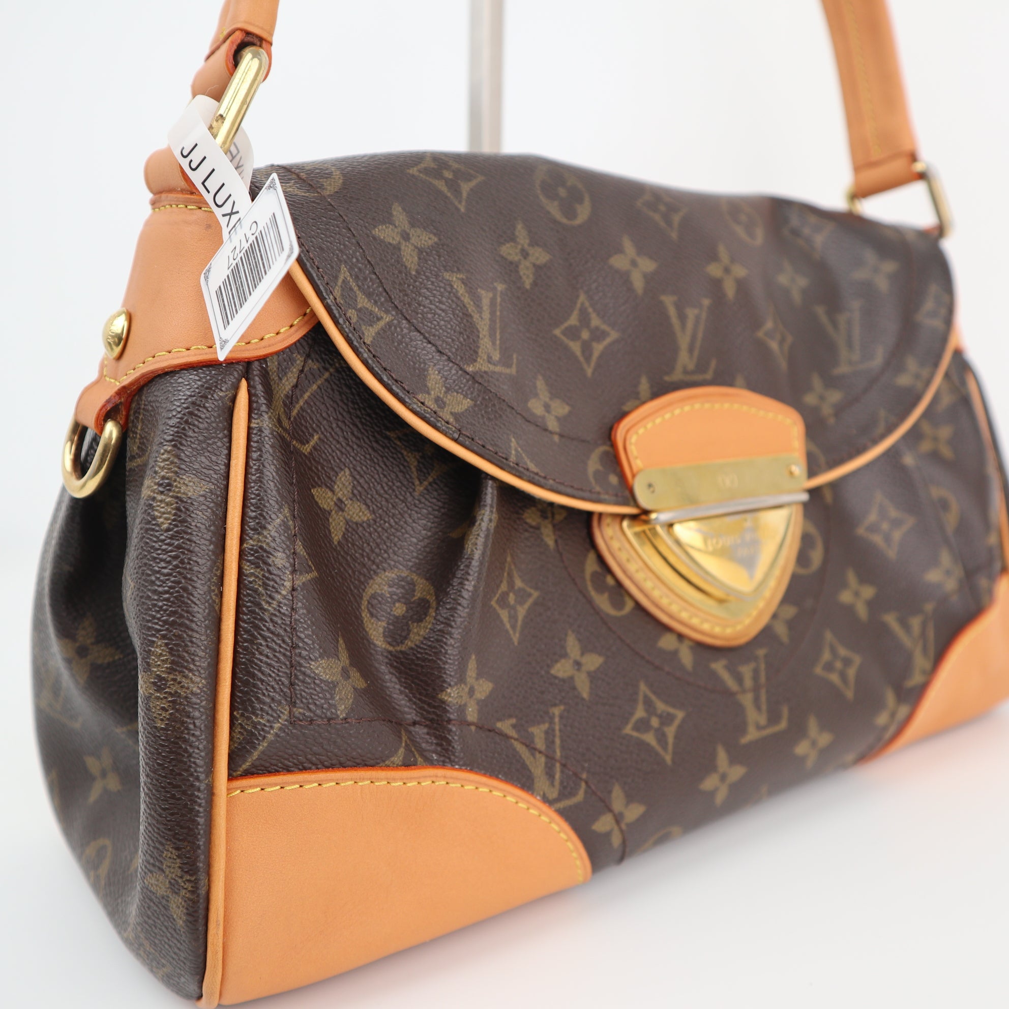 Louis Vuitton Monogram canvas Beverly MM Shoulder Bag C1727R | Pre-Owned Excellent Brown Monogram Canvas