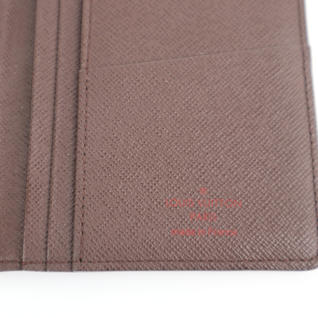 C2589 Louis Vuitton Wallet Monogram Brazza Wallet | Pre-Owned Very Good Brown Coated canvas Monogram