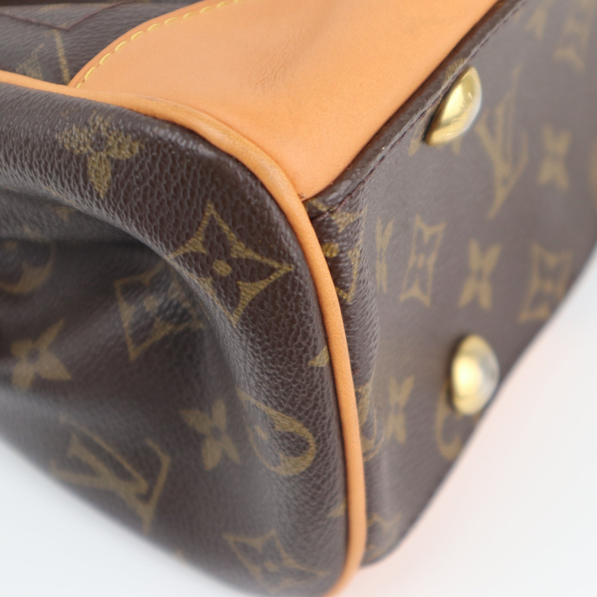 Louis Vuitton Monogram canvas Beverly MM Shoulder Bag C1727R | Pre-Owned Excellent Brown Monogram Canvas