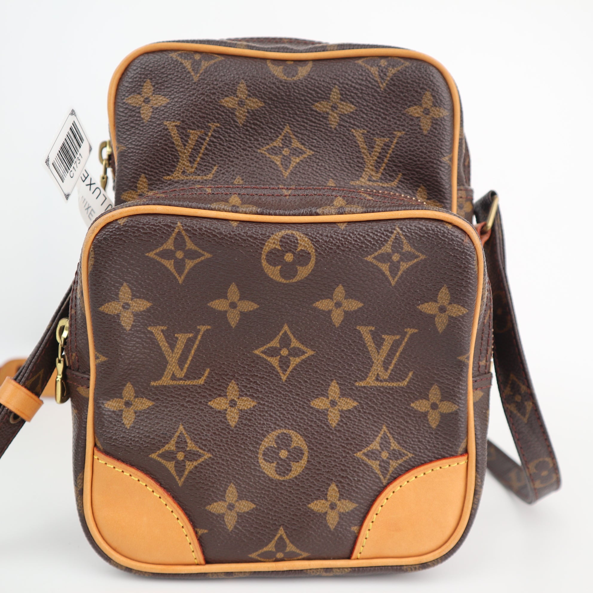 Louis Vuitton Monogram canvas Amazone Shoulder Bag C1731R | Pre-Owned Excellent Brown Monogram Canvas