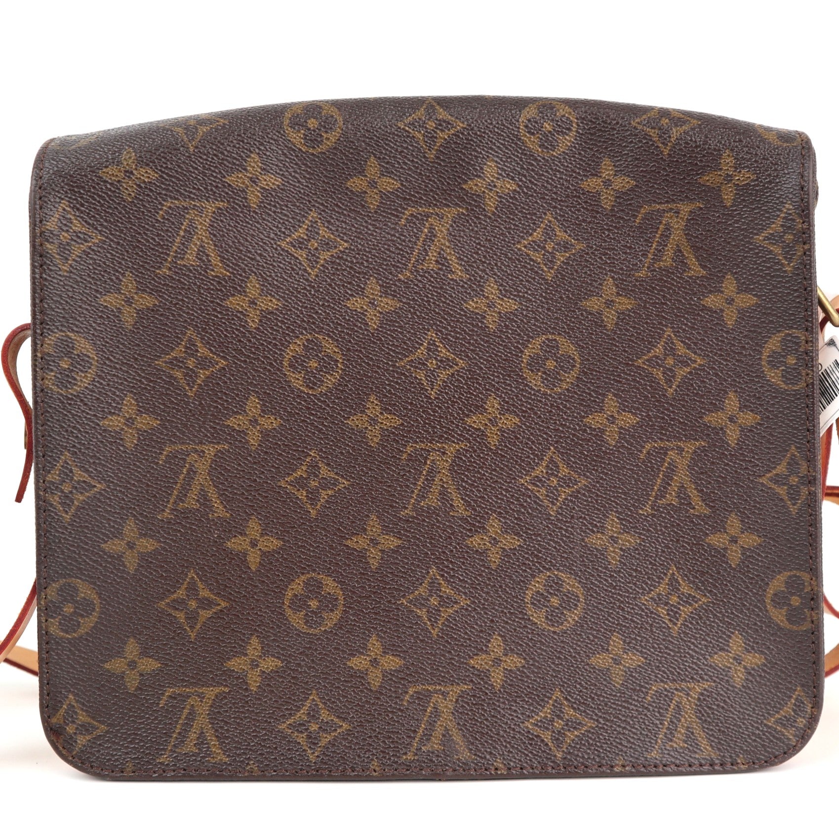 Louis Vuitton Monogram Cartouchiere GM Shoulder Bag C1733R | Pre-Owned Excellent Brown Monogram Canvas