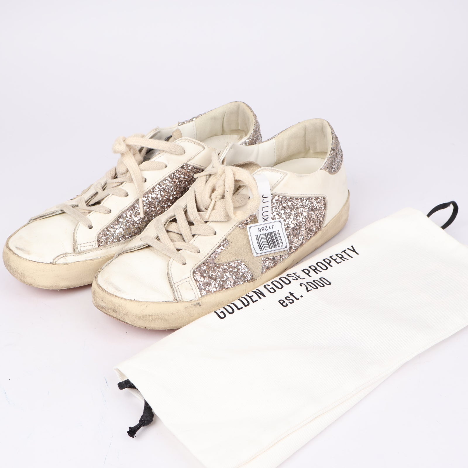 J1286 Golden Goose Sneakers Super Star Classic EU38/UK5- Pre Owned