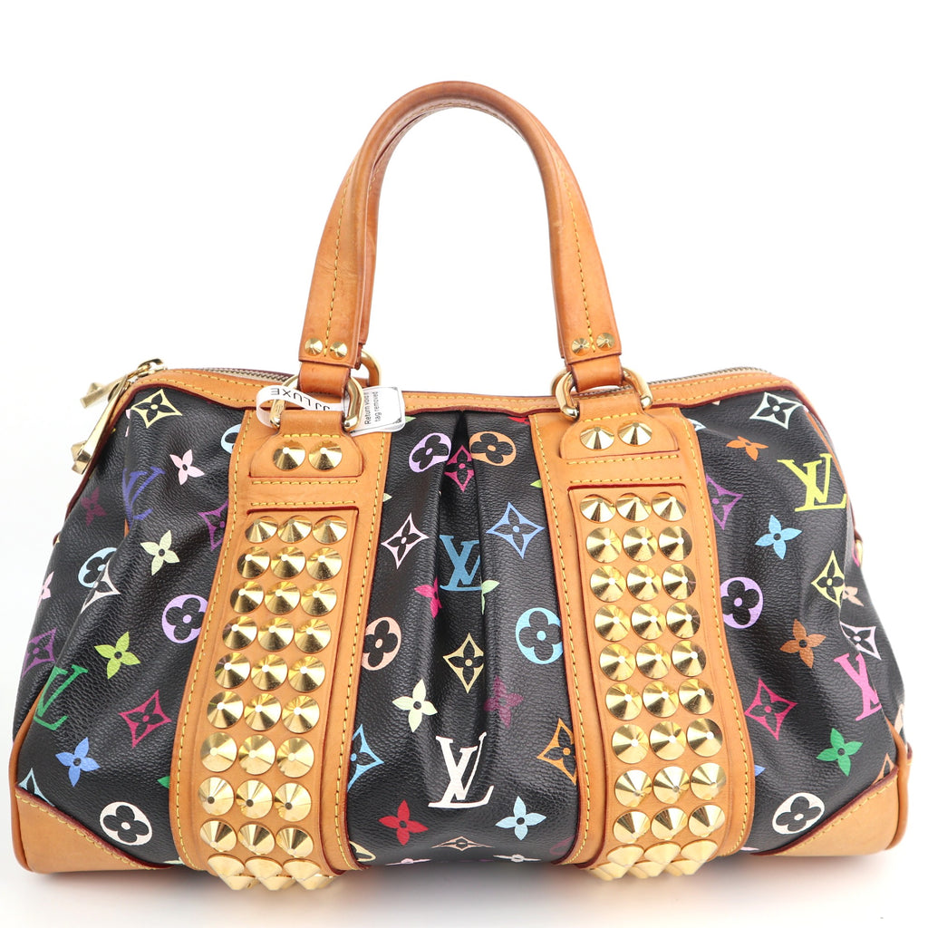 C2596 Louis Vuitton Top Handle Bag Louis Vuitton x Takashi Murakami Monogram Multicolore Courtney M | Pre-Owned Very Good Multicolour Coated canvas Monogram Multicolore