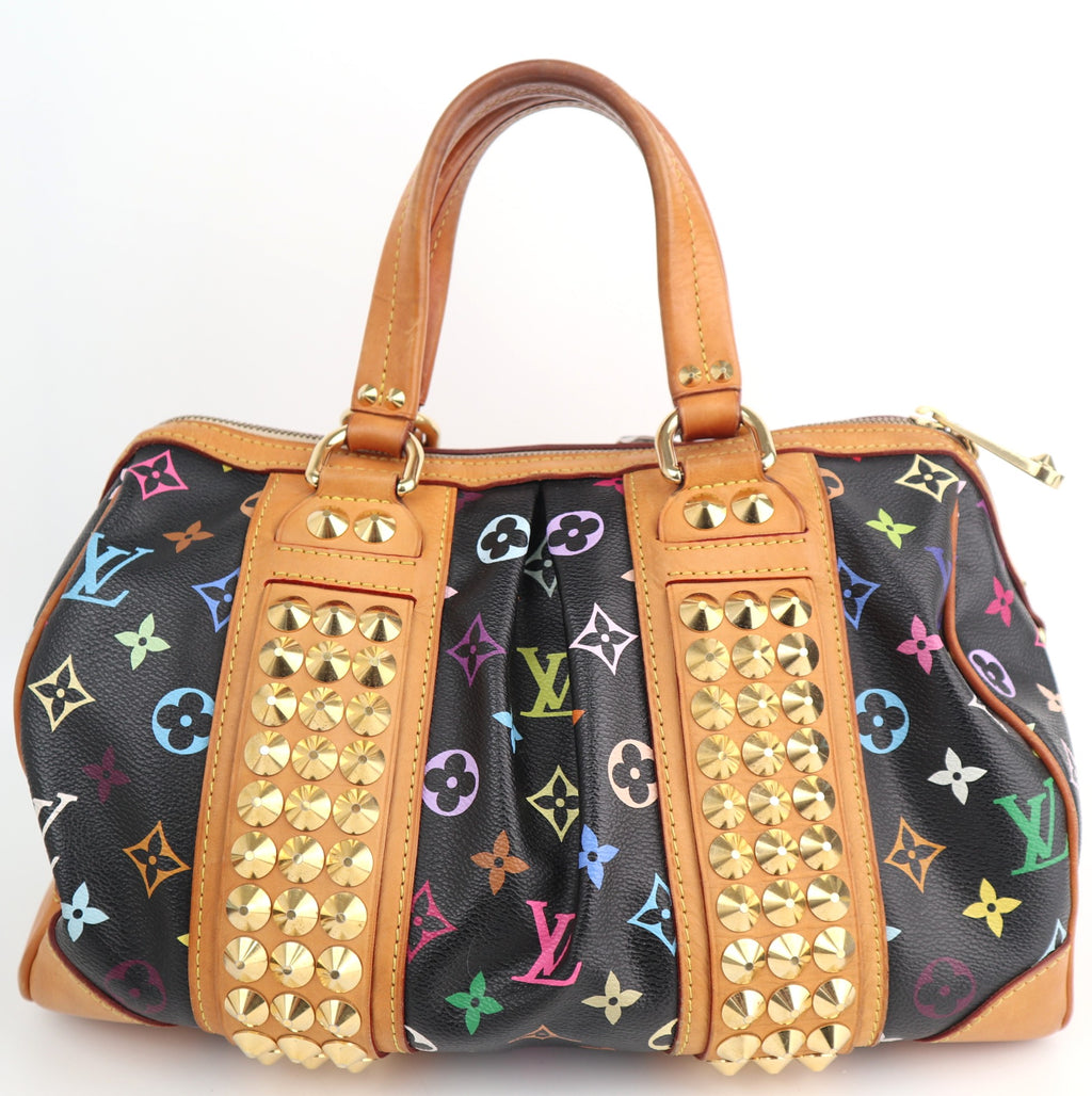 C2596 Louis Vuitton Top Handle Bag Louis Vuitton x Takashi Murakami Monogram Multicolore Courtney M | Pre-Owned Very Good Multicolour Coated canvas Monogram Multicolore