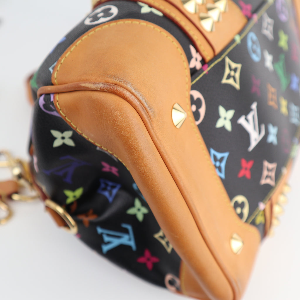C2596 Louis Vuitton Top Handle Bag Louis Vuitton x Takashi Murakami Monogram Multicolore Courtney M | Pre-Owned Very Good Multicolour Coated canvas Monogram Multicolore