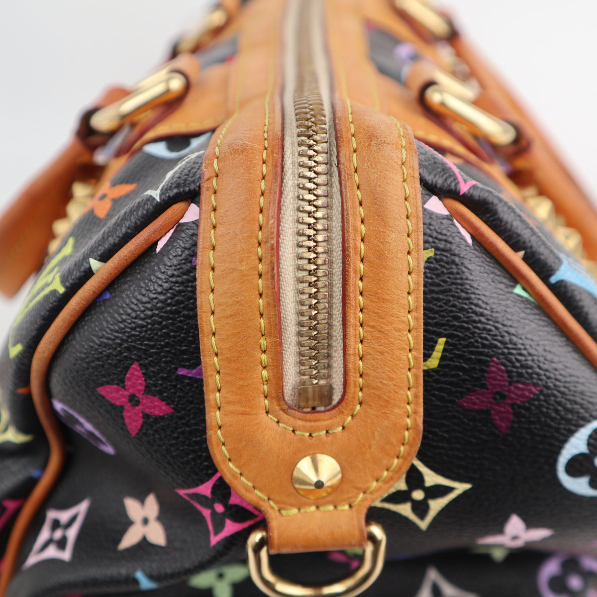 C2596 Louis Vuitton Top Handle Bag Louis Vuitton x Takashi Murakami Monogram Multicolore Courtney M | Pre-Owned Very Good Multicolour Coated canvas Monogram Multicolore