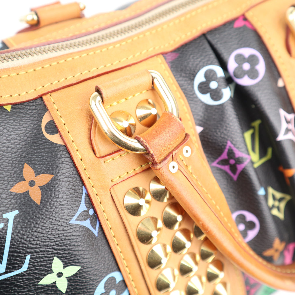 C2596 Louis Vuitton Top Handle Bag Louis Vuitton x Takashi Murakami Monogram Multicolore Courtney M | Pre-Owned Very Good Multicolour Coated canvas Monogram Multicolore