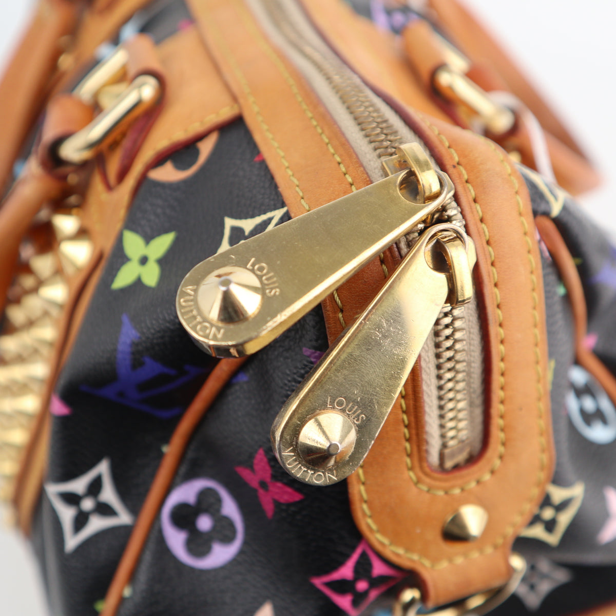 C2596 Louis Vuitton Top Handle Bag Louis Vuitton x Takashi Murakami Monogram Multicolore Courtney M | Pre-Owned Very Good Multicolour Coated canvas Monogram Multicolore
