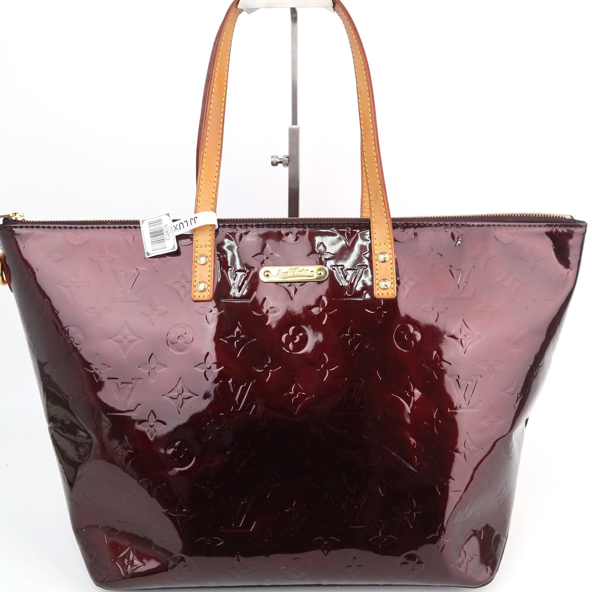 C2478 Louis Vuitton Shoulder Bag Monogram Vernis Bellevue GM Amarante | Pre-Owned Very Good Amarante Monogram Vernis patent leather Monogram Vernis