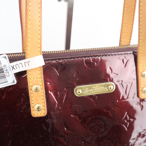 C2478 Louis Vuitton Shoulder Bag Monogram Vernis Bellevue GM Amarante | Pre-Owned Very Good Amarante Monogram Vernis patent leather Monogram Vernis