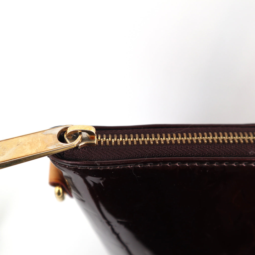 C2478 Louis Vuitton Shoulder Bag Monogram Vernis Bellevue GM Amarante | Pre-Owned Very Good Amarante Monogram Vernis patent leather Monogram Vernis