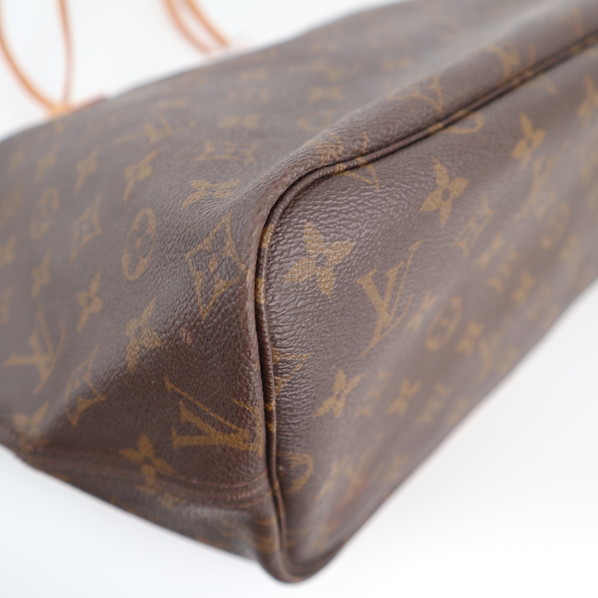 Louis Vuitton Monogram Canvas Neverfull MM Shoulder Bag C1737R | Pre-Owned Very Good Brown Monogram Canvas