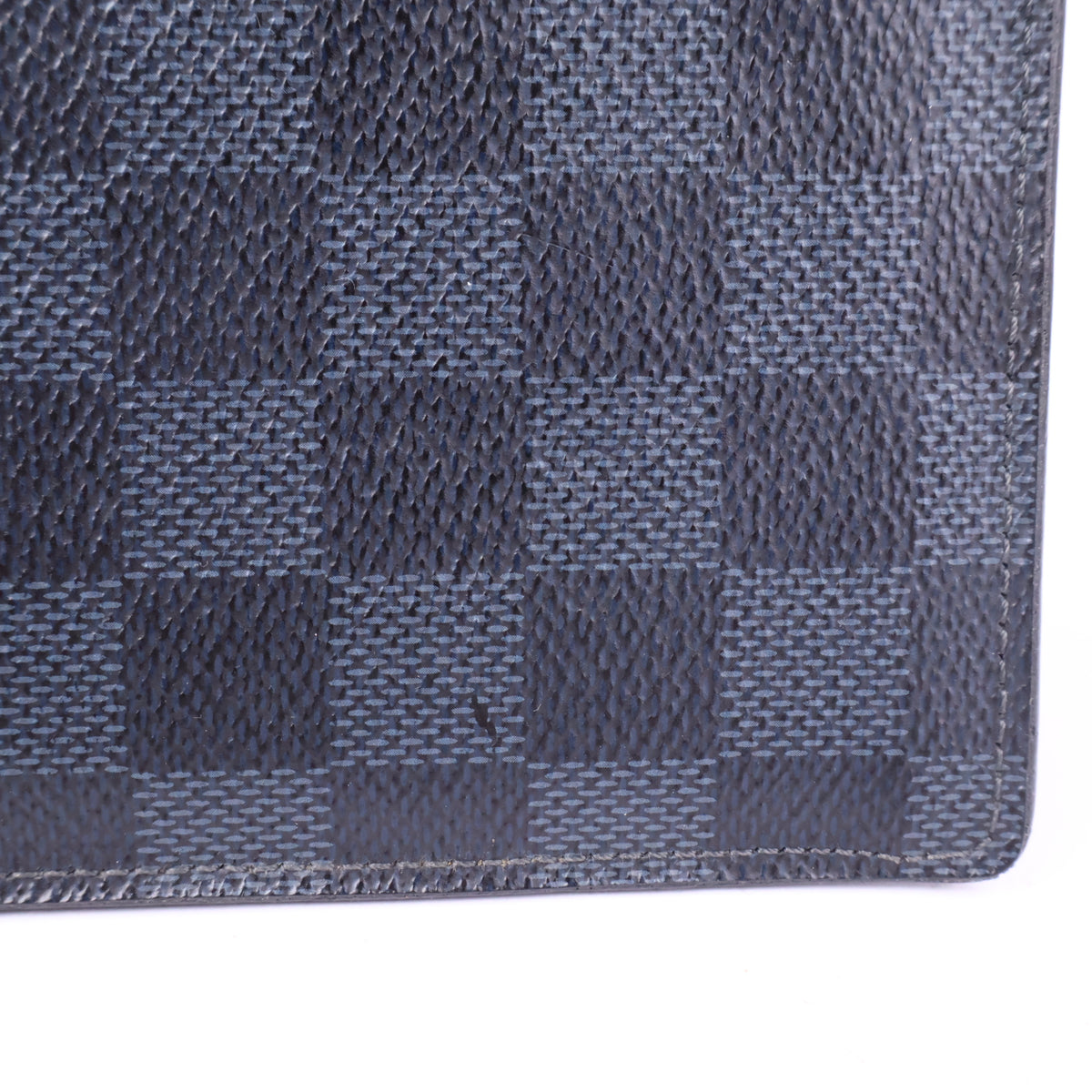 J2698 Louis Vuitton Wallet Brazza | Pre-Owned Like New Grey Damier Graphite canvas