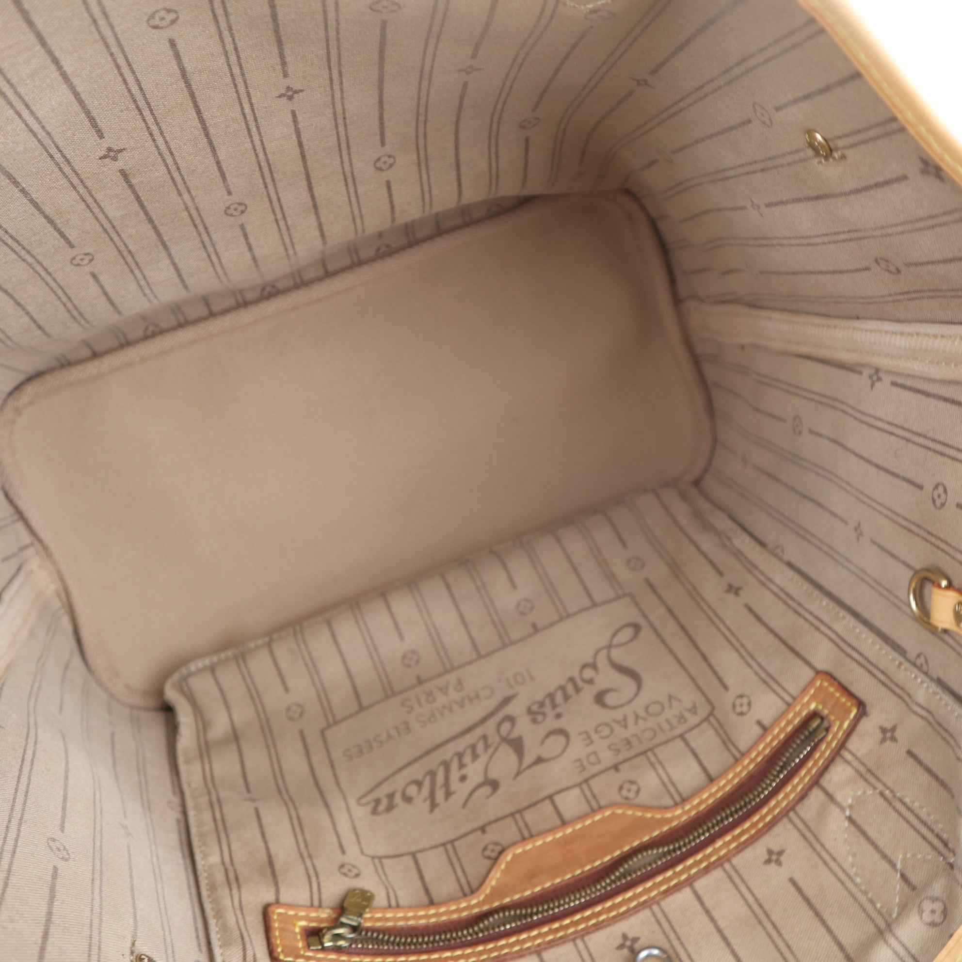 Louis Vuitton Monogram Canvas Neverfull MM Shoulder Bag C1739R | Pre-Owned Excellent Brown Monogram Canvas