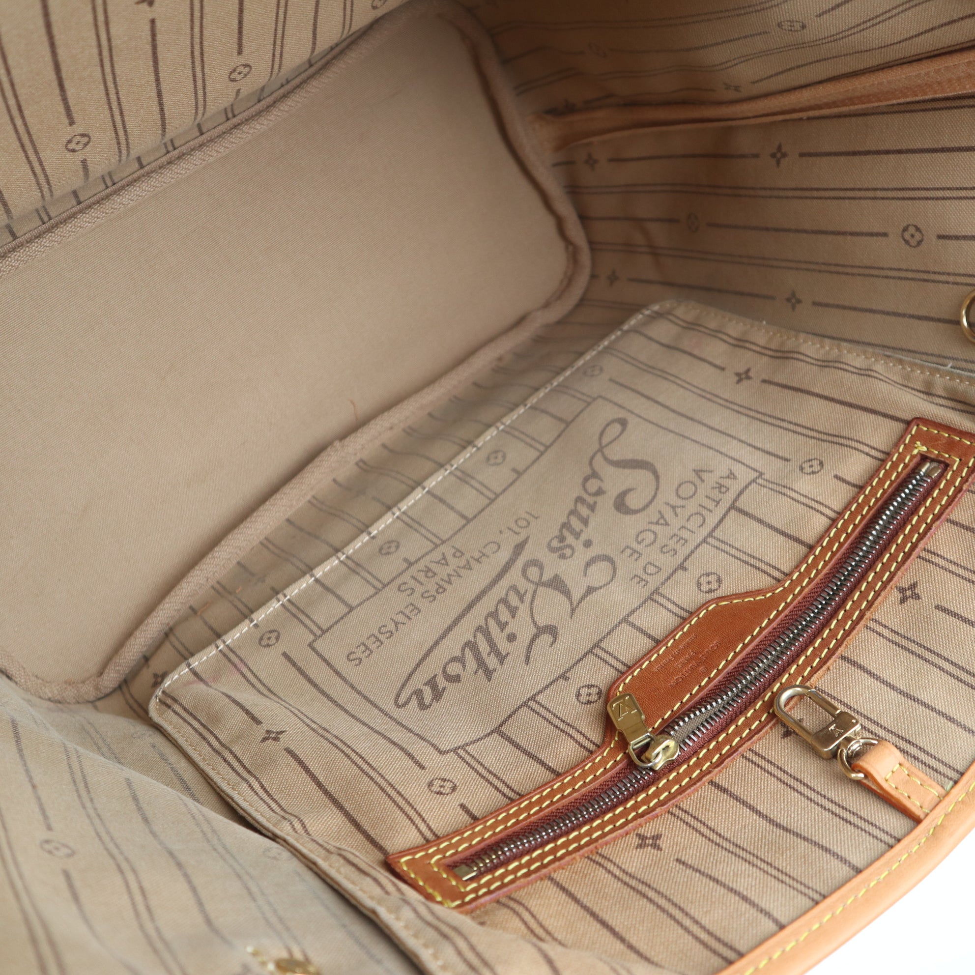 Louis Vuitton Monogram Canvas Neverfull MM Shoulder Bag C1740R | Pre-Owned Excellent Brown Monogram Canvas