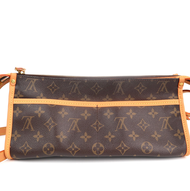 Louis Vuitton Monogram Canvas Popincourt Long Shoulder Bag C1744R | Pre-Owned Excellent Brown Monogram Canvas