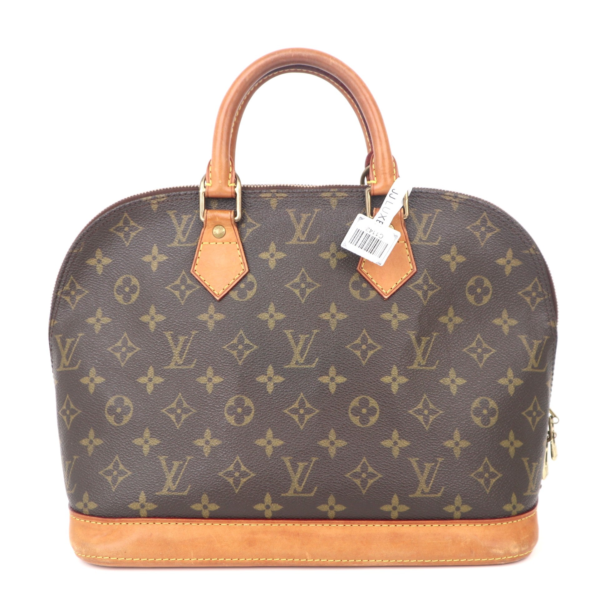 C1142 Louis Vuitton Monogram Alma PM Handbag-Pre Owned