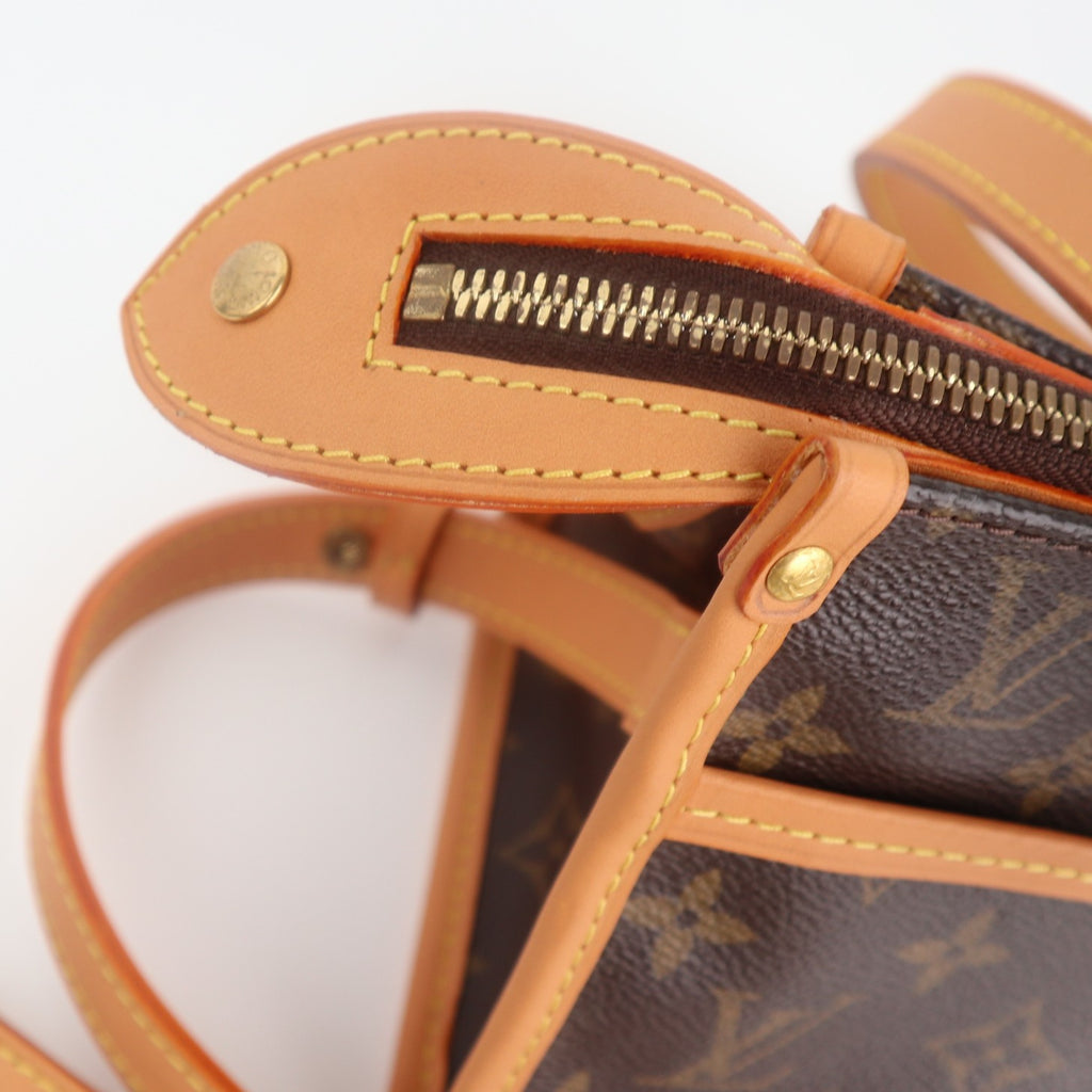 Louis Vuitton Monogram Canvas Popincourt Long Shoulder Bag C1744R | Pre-Owned Excellent Brown Monogram Canvas