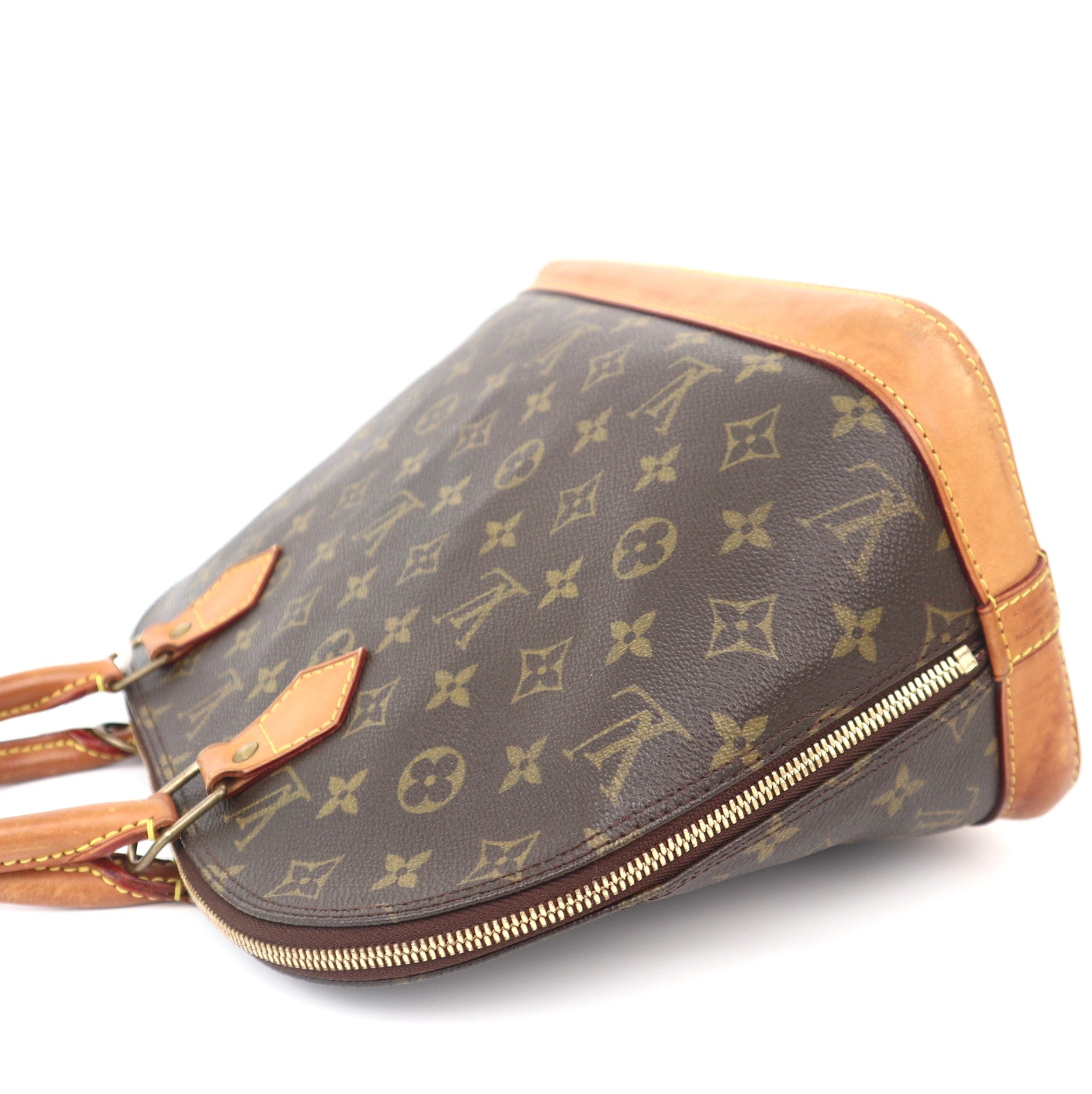 C1142 Louis Vuitton Monogram Alma PM Handbag-Pre Owned