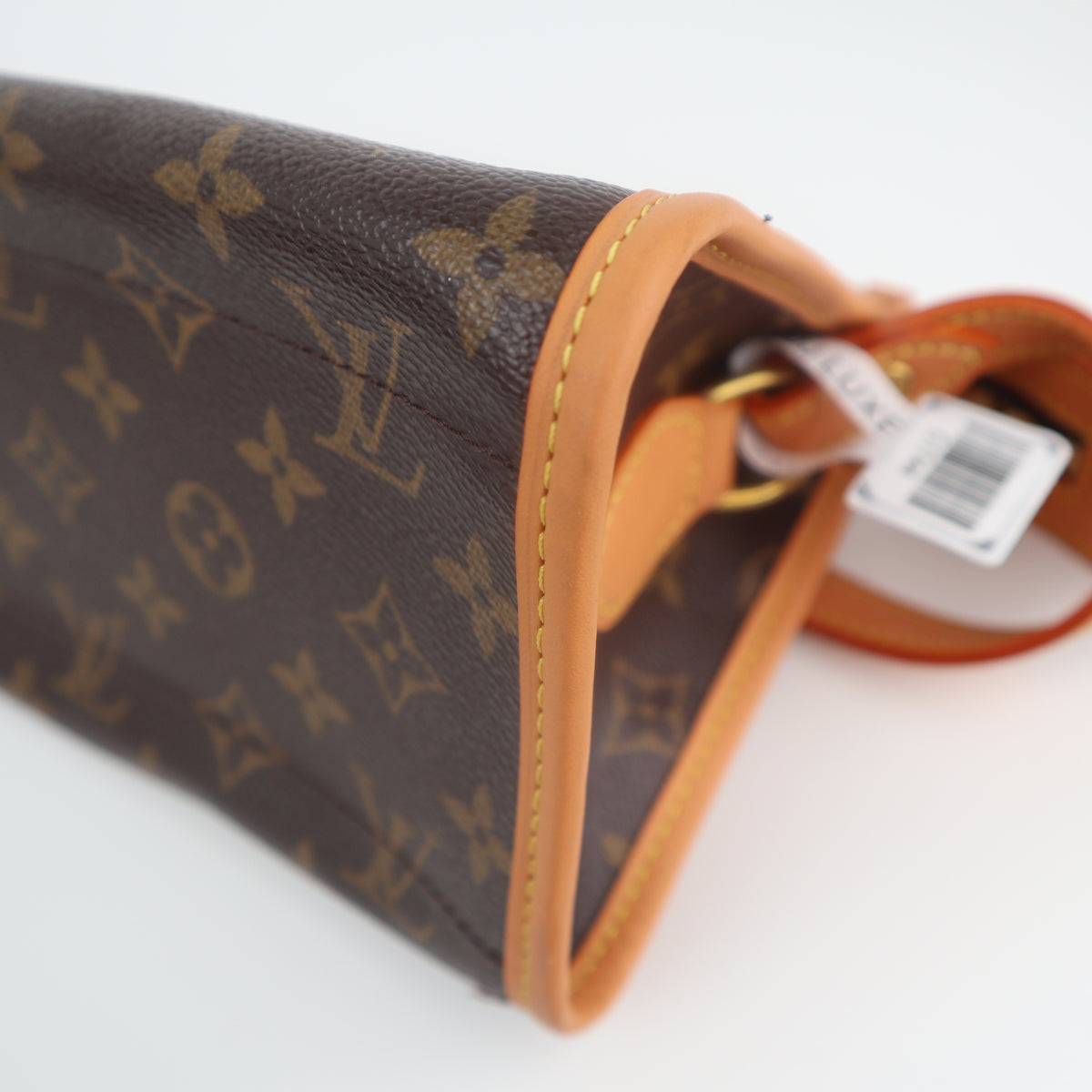 Louis Vuitton Monogram Canvas Popincourt Long Shoulder Bag C1744R | Pre-Owned Excellent Brown Monogram Canvas