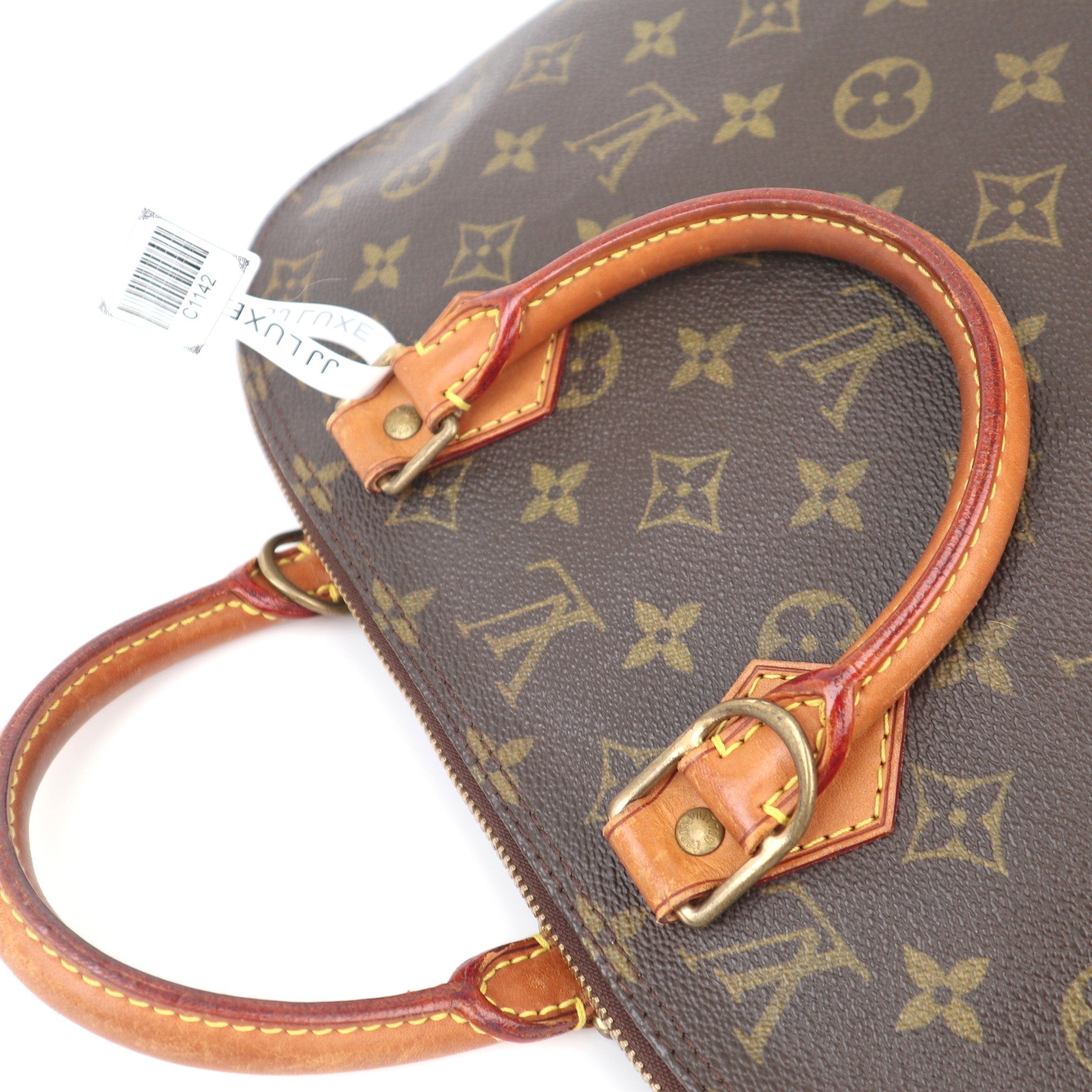 C1142 Louis Vuitton Monogram Alma PM Handbag-Pre Owned