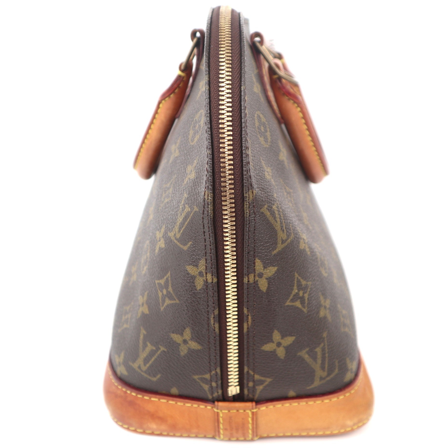 C1142 Louis Vuitton Monogram Alma PM Handbag-Pre Owned