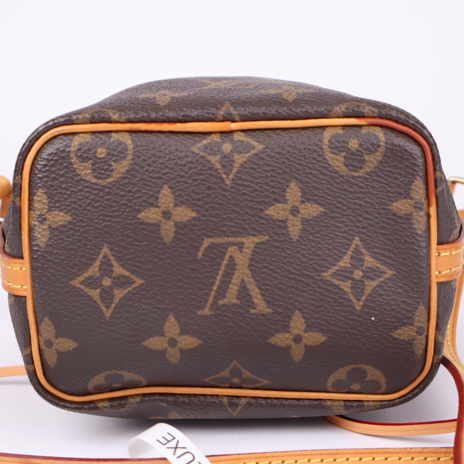 J1262 Louis Vuitton Monogram Coated Canvas Nano Noé- Pre Owned