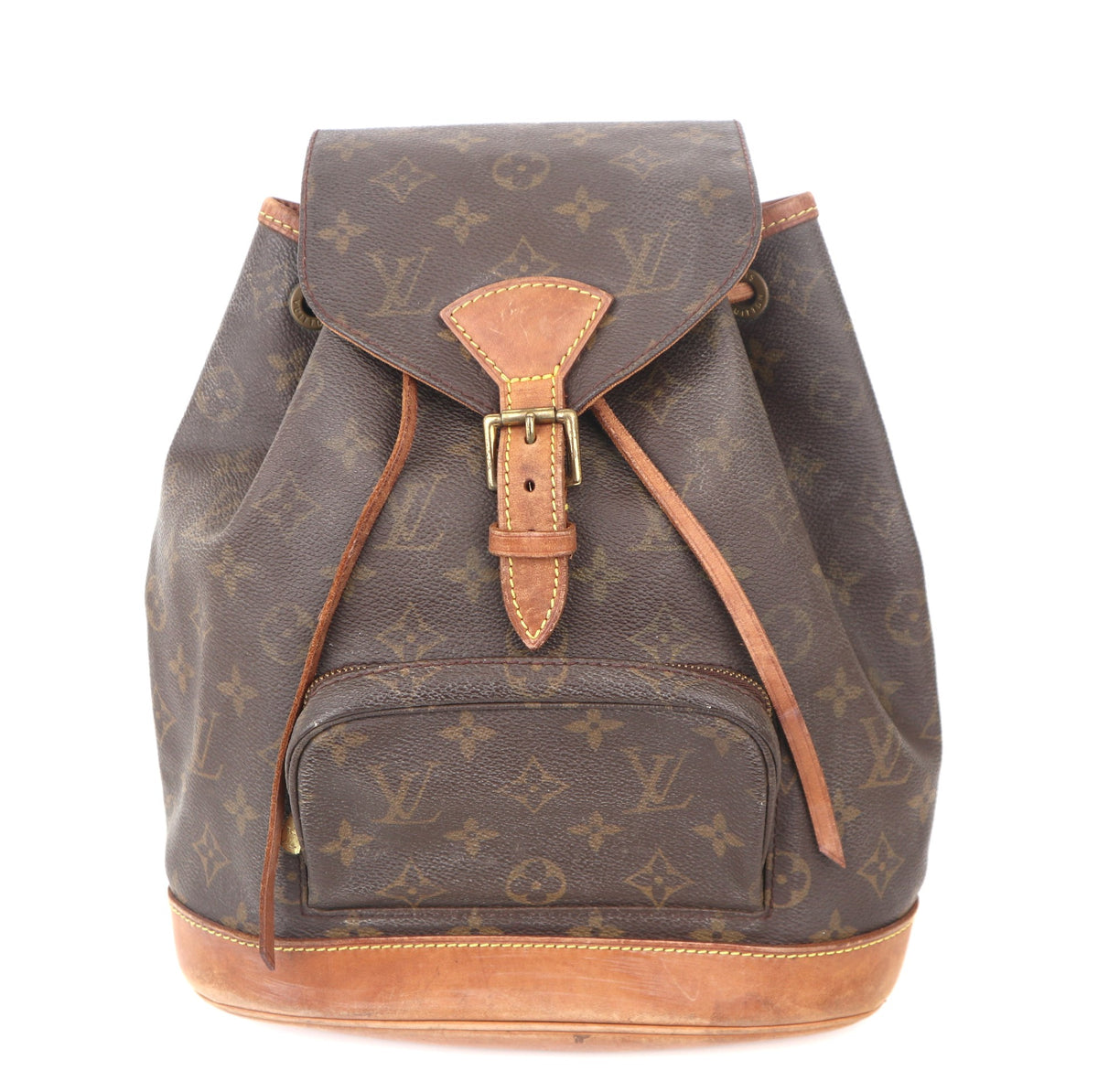 C1144# Louis Vuitton Monogram Montsouris MM Backpack-Pre Owned
