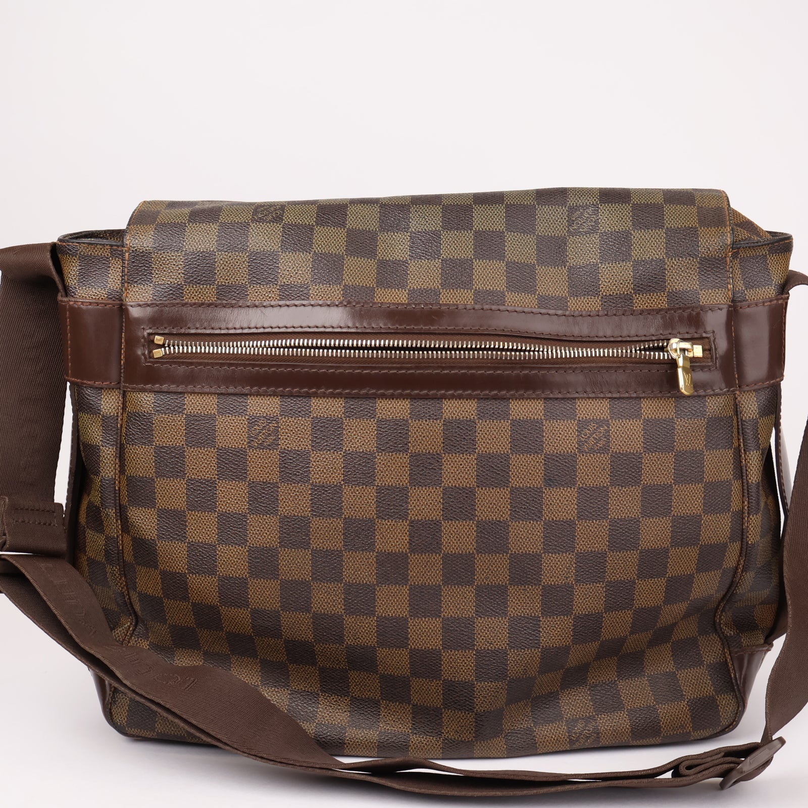 J1263 Louis Vuitton Bastille Messenger Bag Damier Ebene Canvas- Pre Owned
