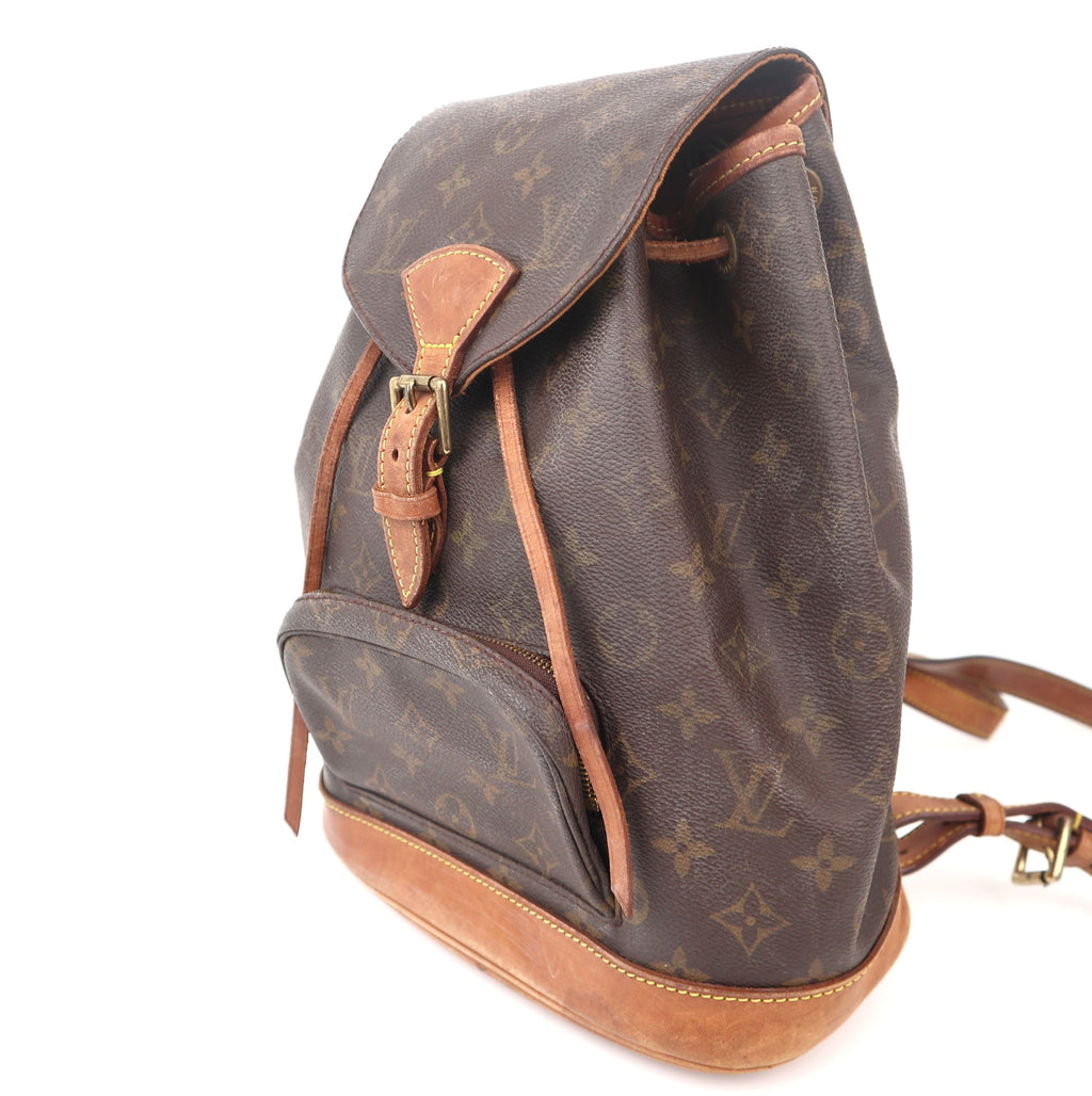 C1144# Louis Vuitton Monogram Montsouris MM Backpack-Pre Owned