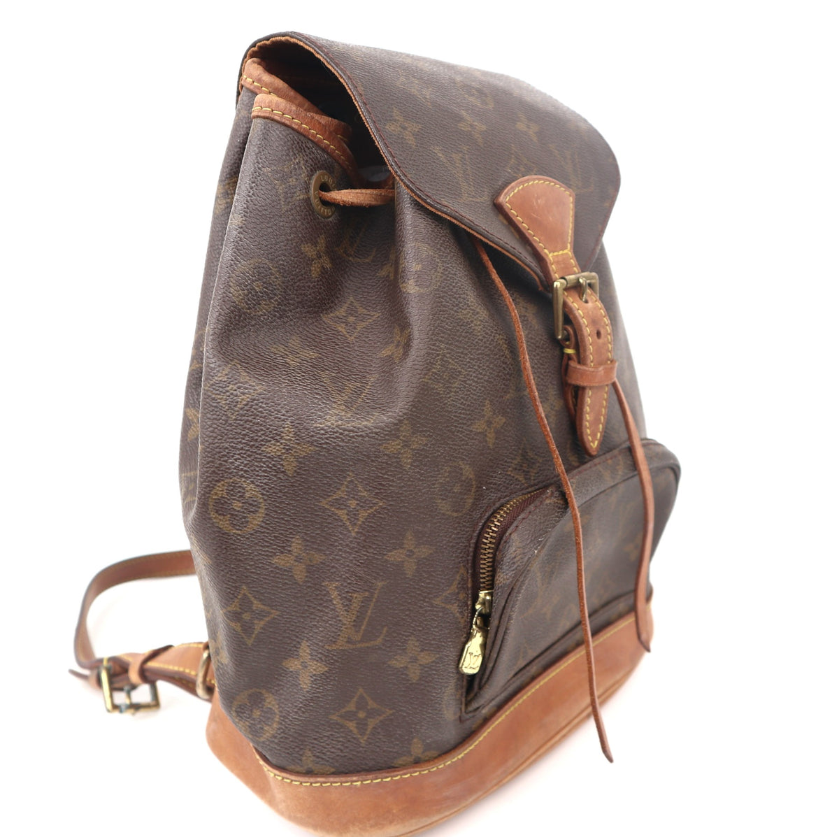 C1144# Louis Vuitton Monogram Montsouris MM Backpack-Pre Owned
