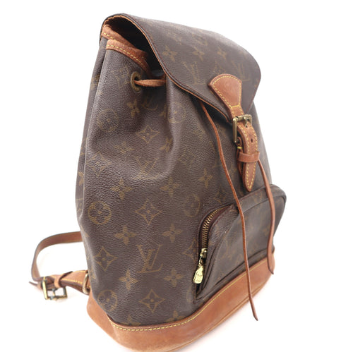 C1144# Louis Vuitton Monogram Montsouris MM Backpack-Pre Owned