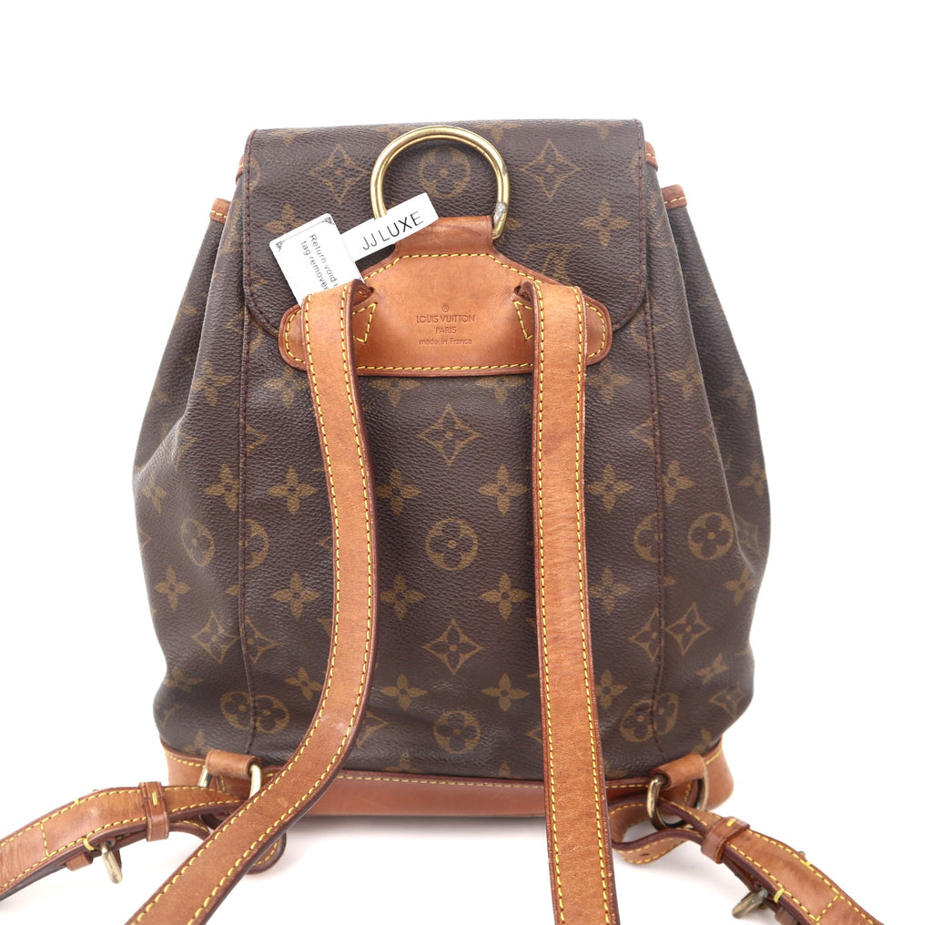 C1144# Louis Vuitton Monogram Montsouris MM Backpack-Pre Owned