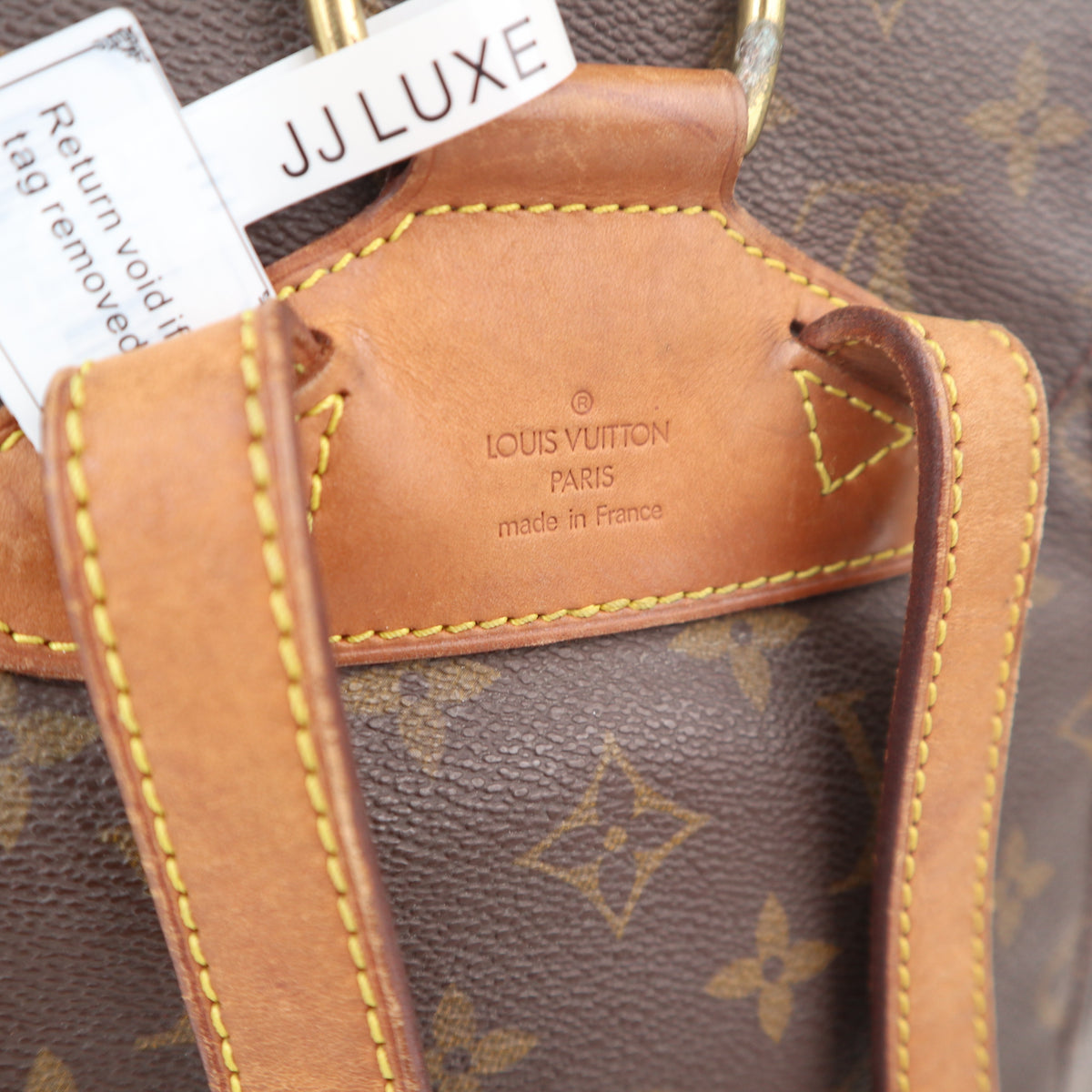 C1144# Louis Vuitton Monogram Montsouris MM Backpack-Pre Owned
