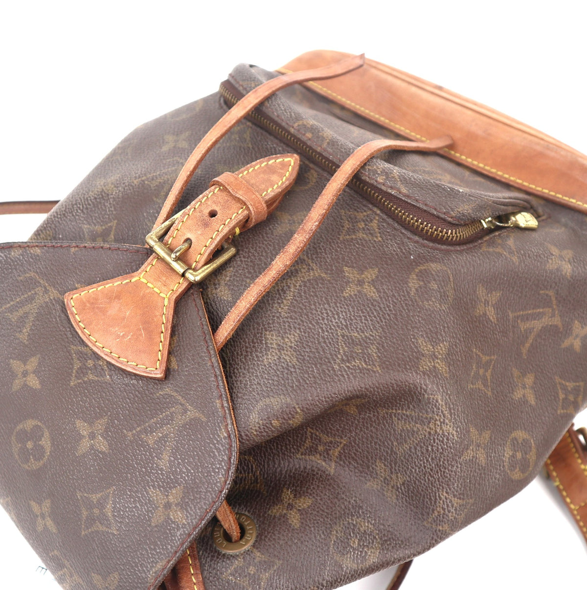 C1144# Louis Vuitton Monogram Montsouris MM Backpack-Pre Owned