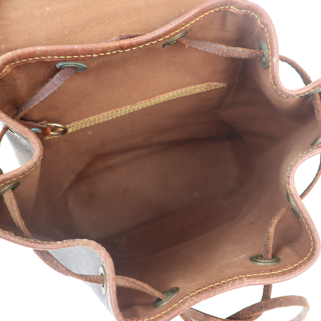 C1144# Louis Vuitton Monogram Montsouris MM Backpack-Pre Owned