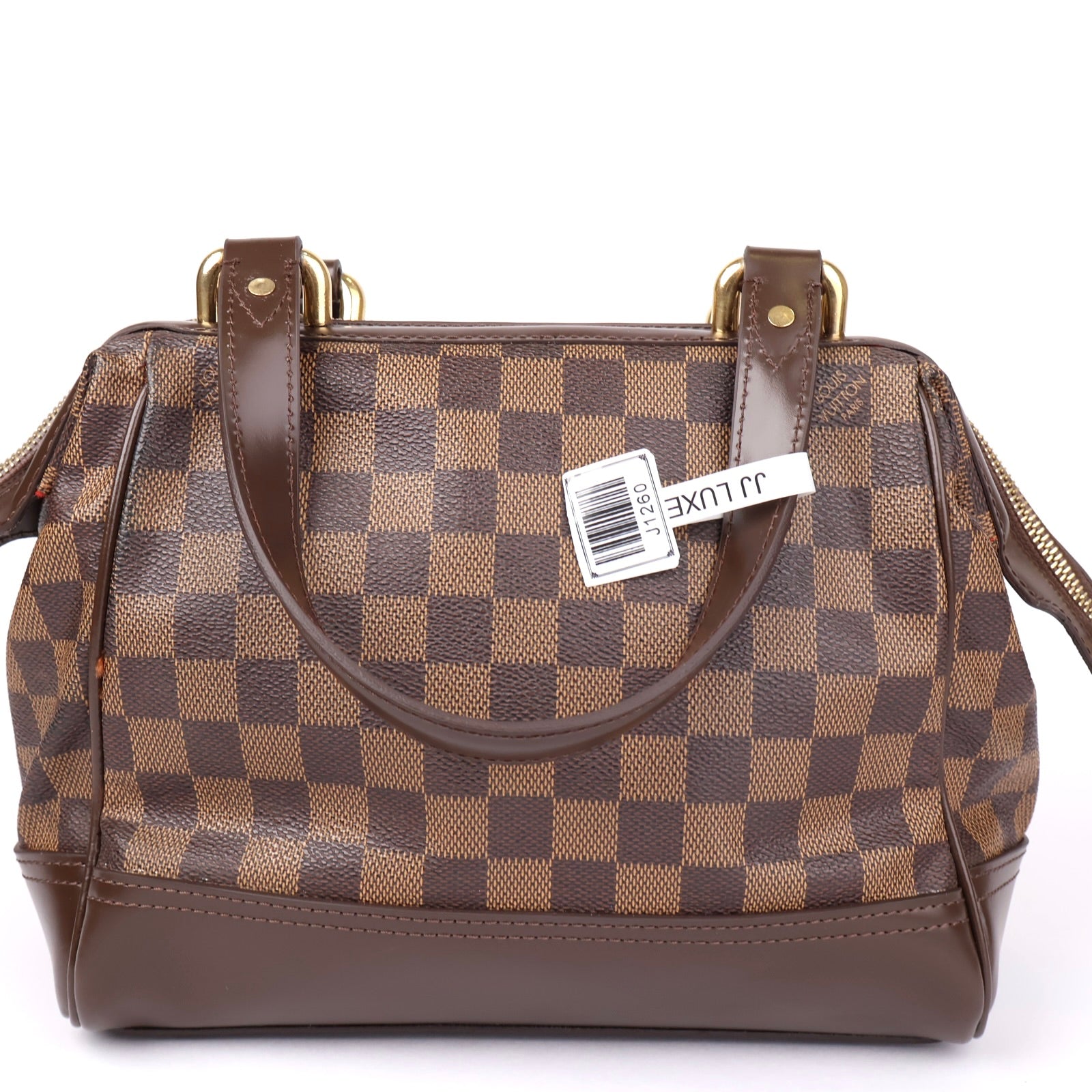 J1260 Louis Vuitton Handbag Damier Knightsbridge Ebene- Pre Owned