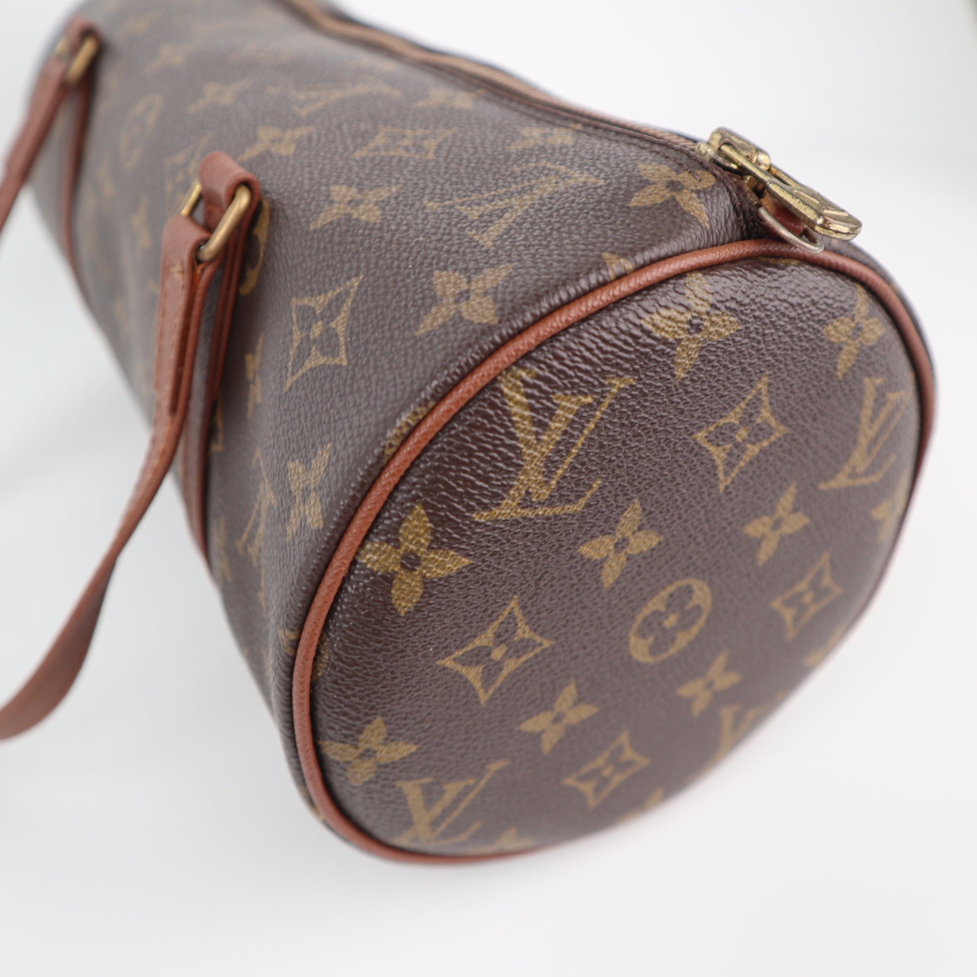 Louis Vuitton Monogram Canvas Papillon 30 Shoulder Bag C1748R | Pre-Owned Excellent Brown Monogram Canvas