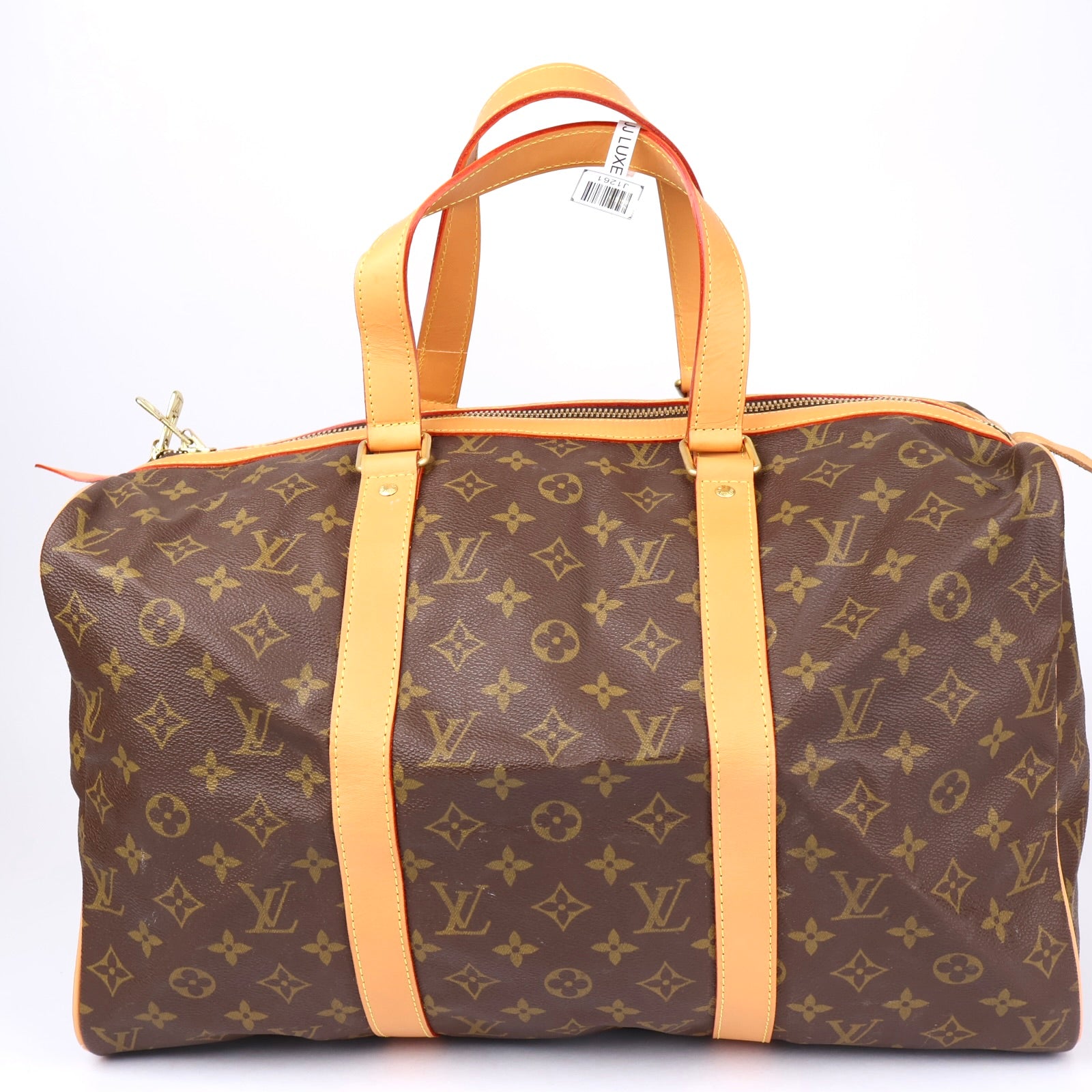 J1261 Louis Vuitton Brown Monogram Keepall 45 Leather- Pre Owned