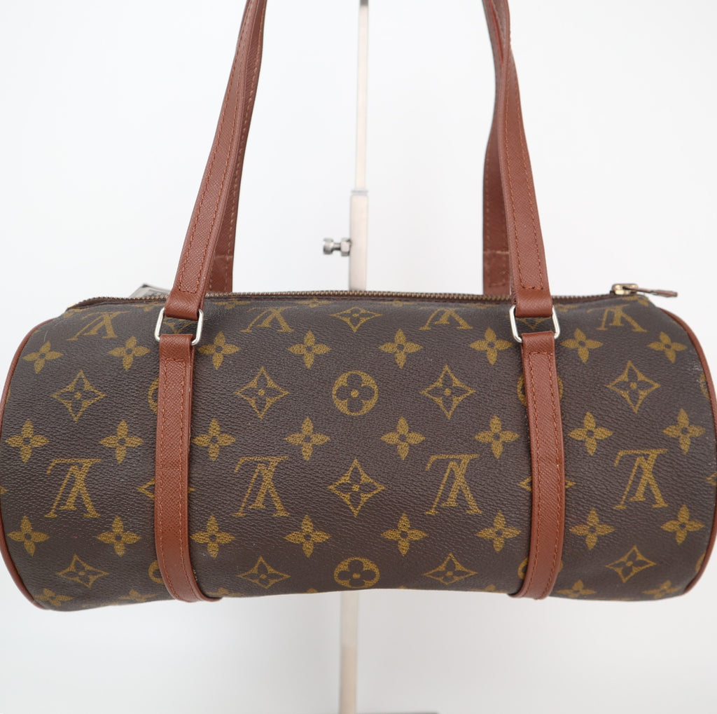 Louis Vuitton Monogram Canvas Papillon 30 Shoulder Bag C1749R | Pre-Owned Excellent Brown Monogram Canvas