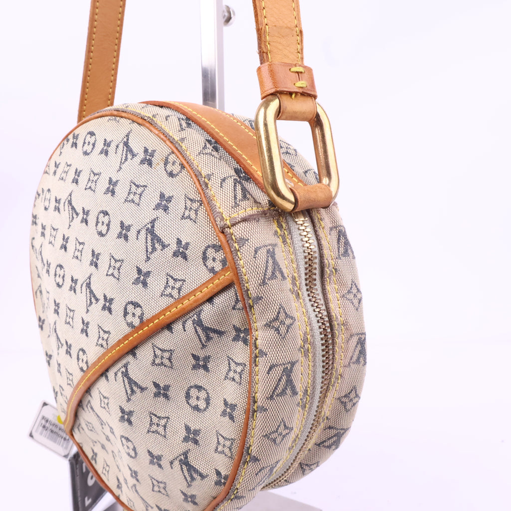 J2779 Louis Vuitton Crossbody Bag Mini Lin Jeanne | Pre-Owned Excellent Mini Lin canvas