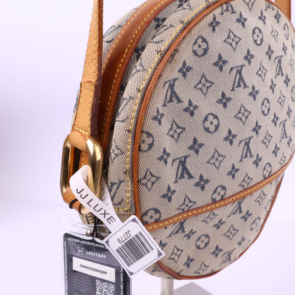 J2779 Louis Vuitton Crossbody Bag Mini Lin Jeanne | Pre-Owned Excellent Mini Lin canvas