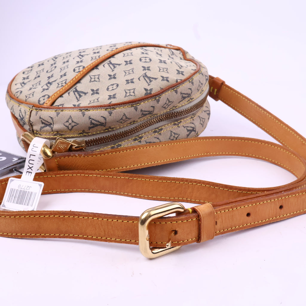 J2779 Louis Vuitton Crossbody Bag Mini Lin Jeanne | Pre-Owned Excellent Mini Lin canvas